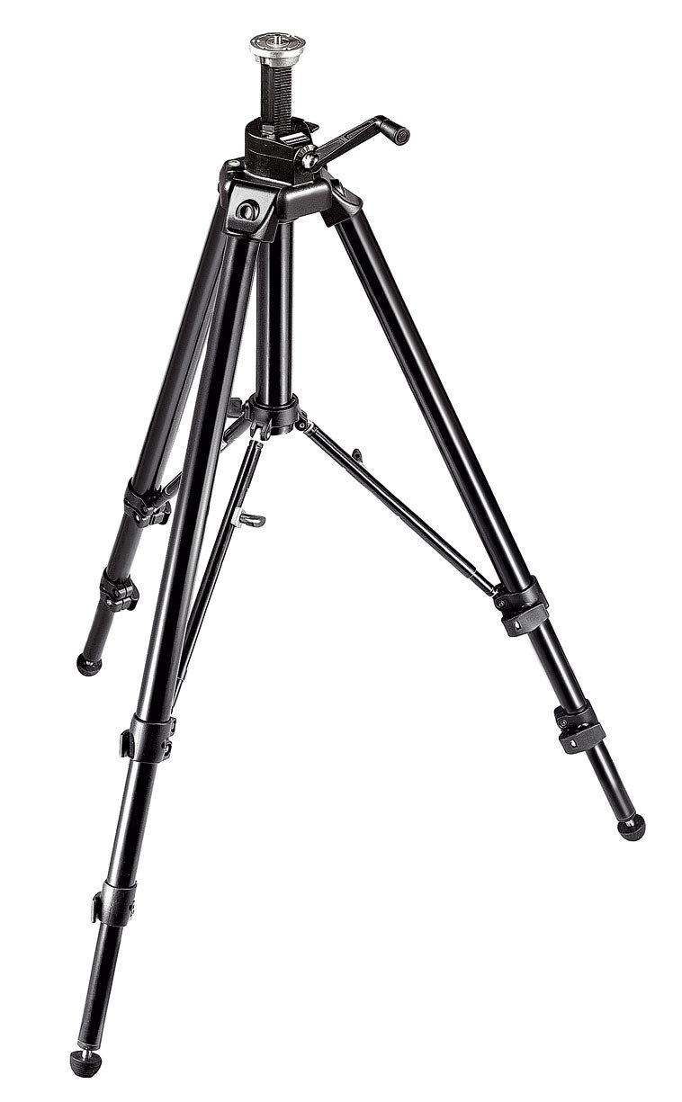 Buy Manfrotto 475B Pro Geared Tripod Without Head (Black) Online at Low