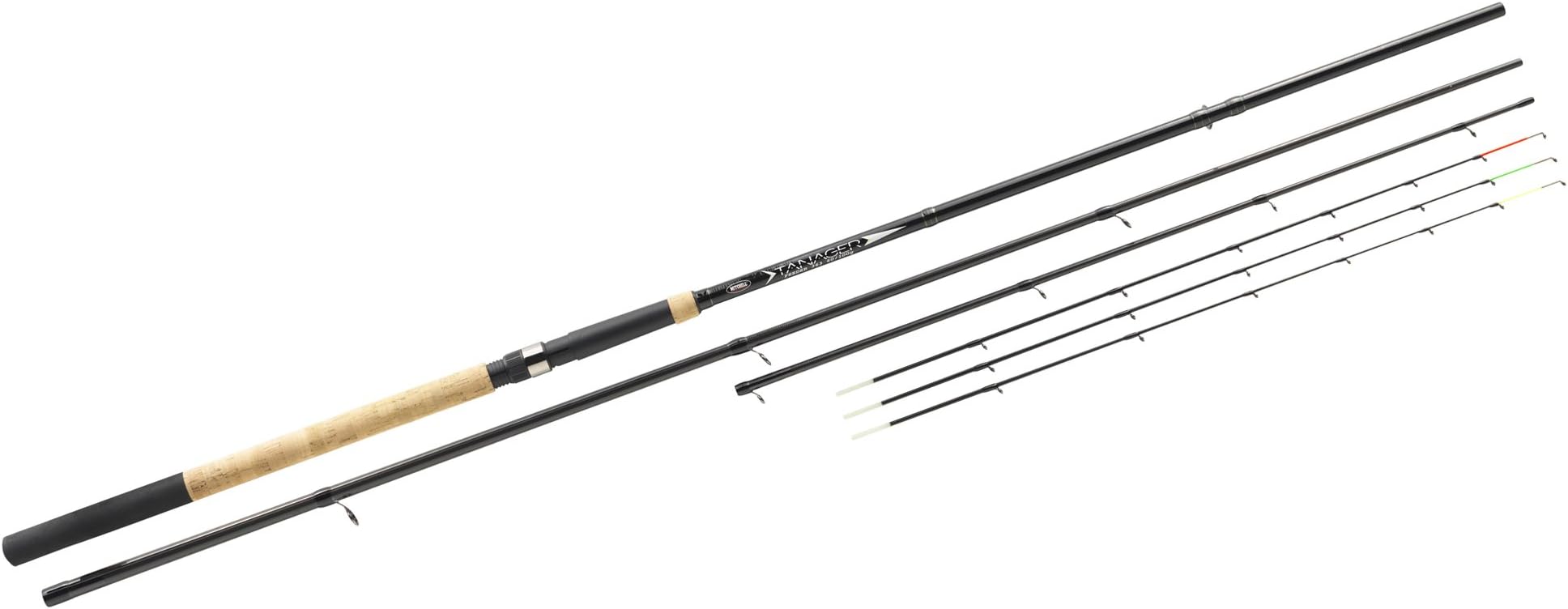 Mitchell Tanager Feeder 333 Rod, 4 Piece - Black