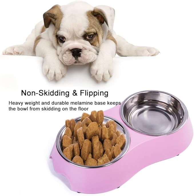 dog keeps flipping food bowl