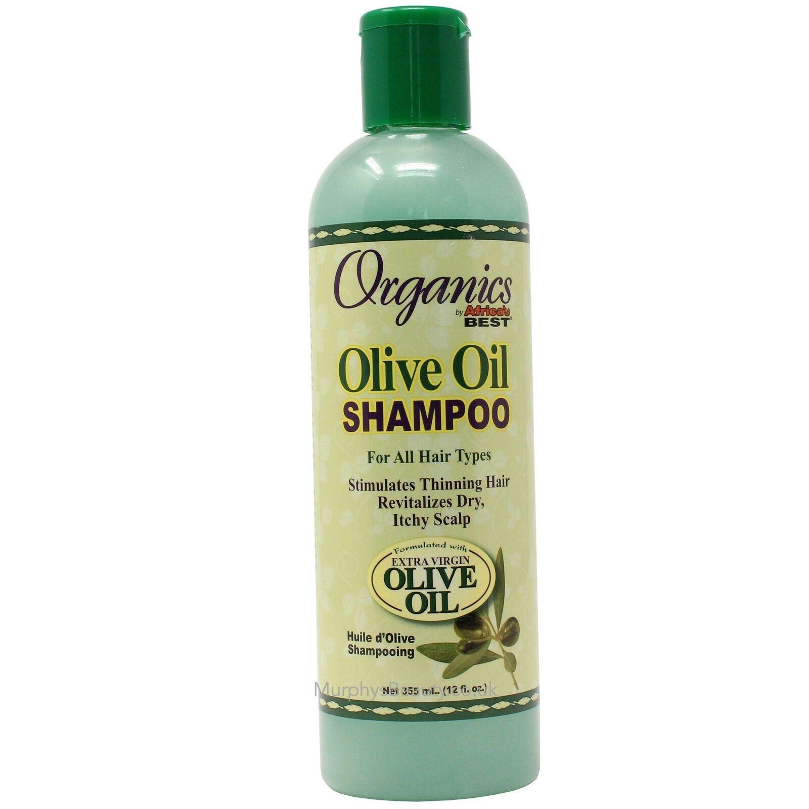 Africa's BEST Organics Olive Oil Shampoo 12 oz