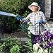Hospaip 50ft Garden Hose - ALL NEW Expandable Water Hose with Double Latex Core, 3/4