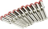 Plentoy 10Pcs 2.35mm Shank Cutting Disc Rotary Mandrels Holder for Dremel Tools view 1