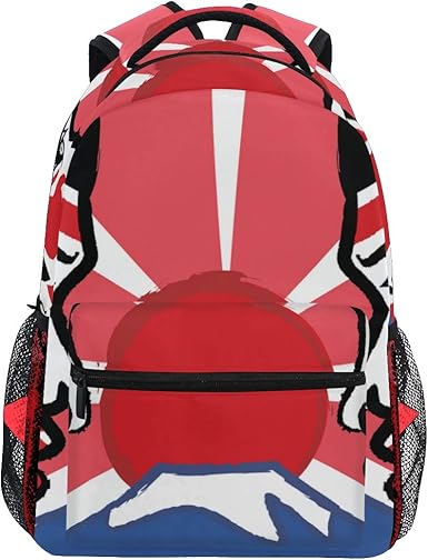 Amazon.com: NUXIANY Backpack Bag,Vector Sumo Japanese Wrestling Sport