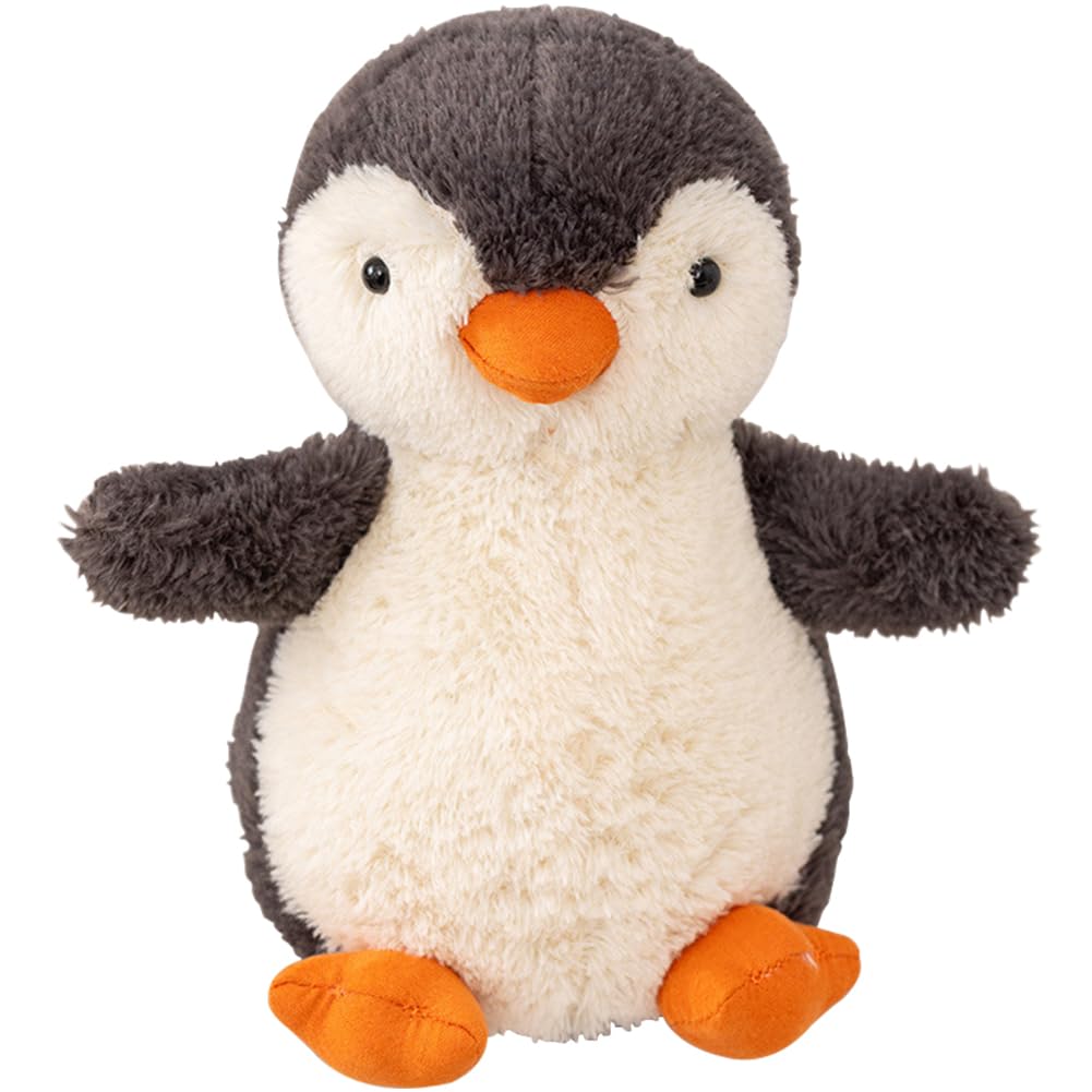 Penguin Soft Plush Hugging Pillow - Cuddly Stuffed Animal Doll - Gift for Kids, Girls, Boys (30cm)
