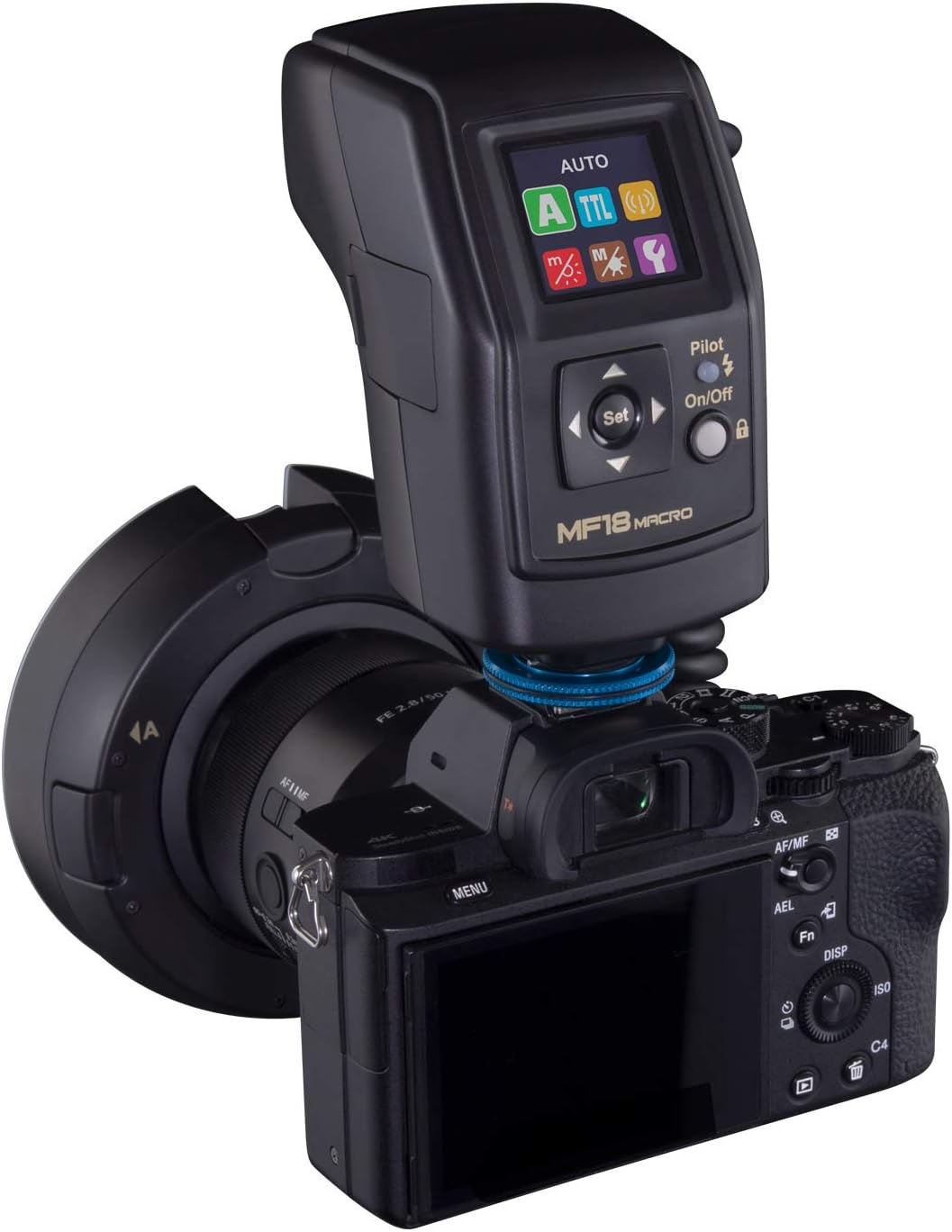 Nissin MF18 Ring Flash for Sony, White, Sony Fit - Image 5