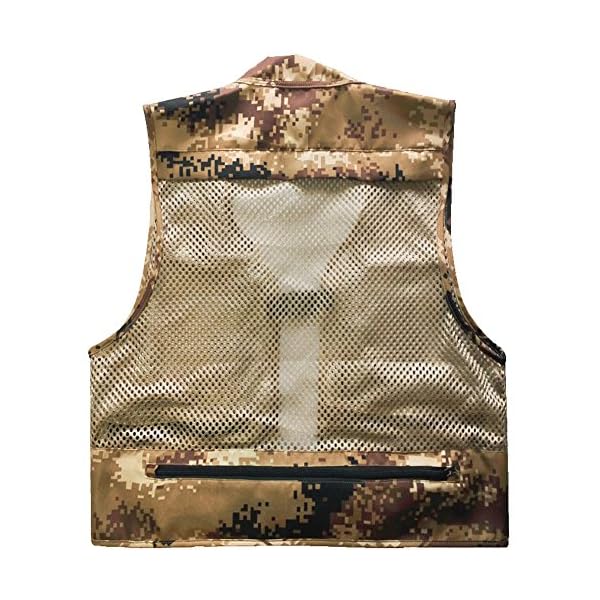 Roludom-Mens-Mesh-Fishing-Vest-Multi-Pockets-Photography-Outdoor-Jacket Roludom-Mens-Mesh-Fishing-Vest-Multi-Pockets-Photography-Outdoor-Jacket