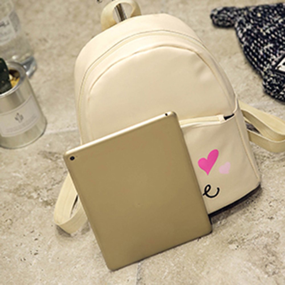 zibuyu preppy chic women pu leather mini backpack letter printed school bag