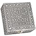 Cottage Garden I Love You to the Moon Silver Tone Metal Jewelry Keepsake Box
