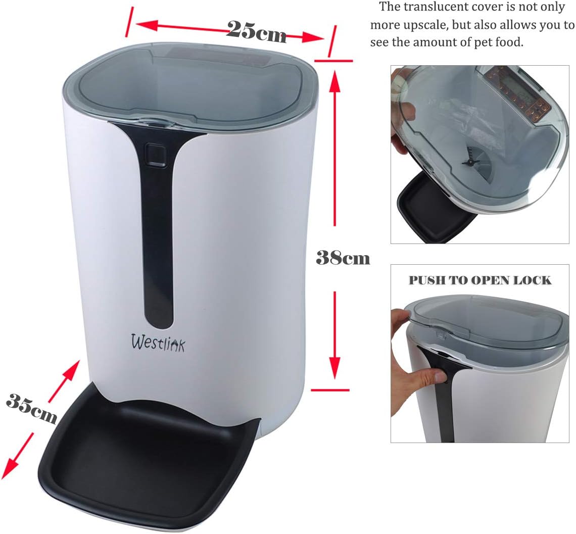 westlink 6s automatic pet feeder