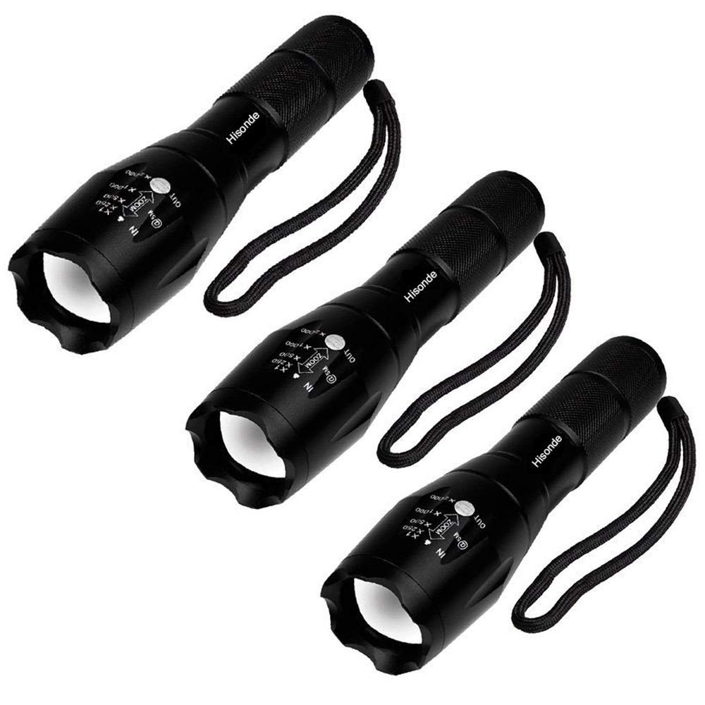Photo 1 of Military Grade Tactical 5 Mode High Lumens Waterproof LED Flashlight (3)