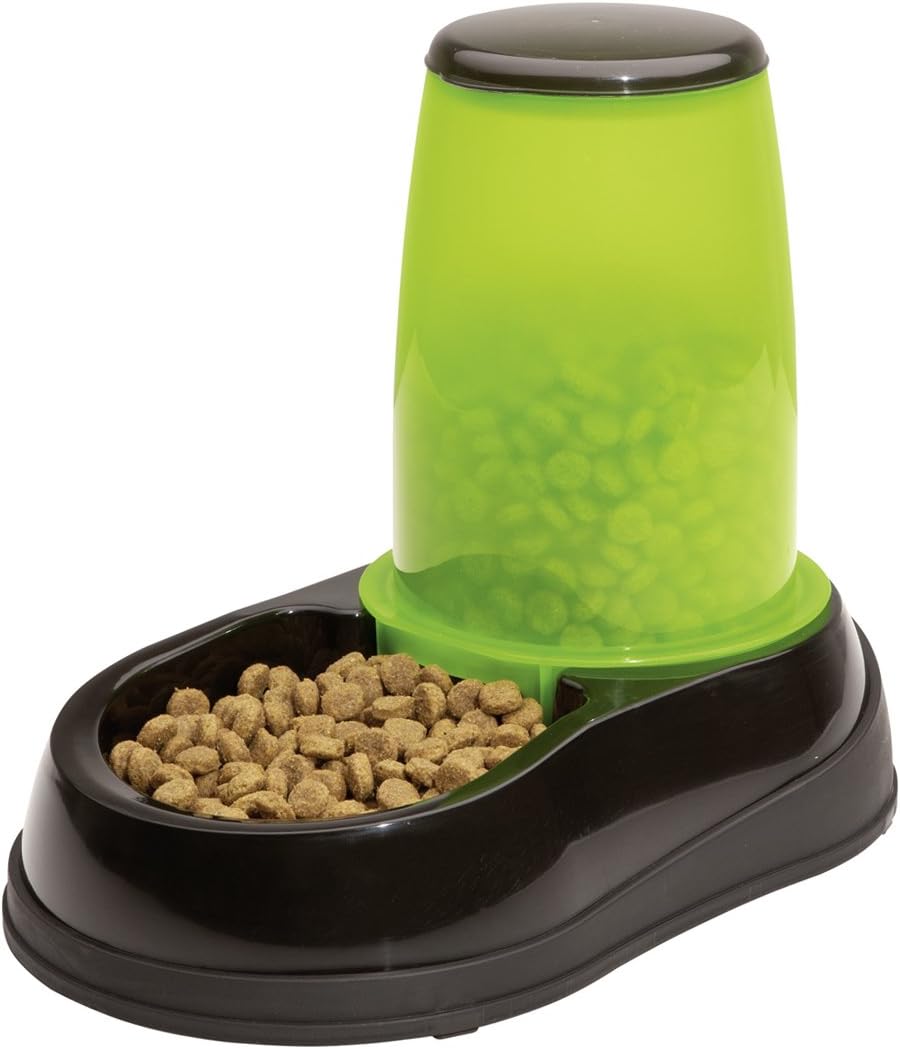 Maelson Feedo Pet Feeder, 150 cm, Gloss Black/Green