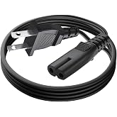 Power Cord Charger cable Compatible with JBL PartyBox 100 110 200 300 310 710 1000 On-The-Go Speaker JBL Bar 2.1 3.1 5.1 9.1 Soundbar JBL Boombox 3 Speaker Replacement 2 Slot devices Supply Cord-6.6FT