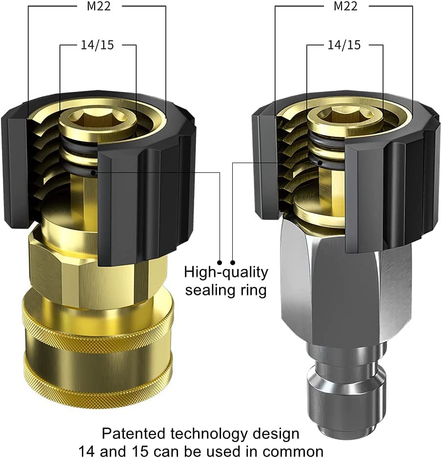 POHIR Sewer Jetter Kit for Pressure Washer 70 ft, Hydro Drain Jetter