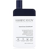 HAIRIFICATION Pure Grow Conditioner for Thinning or Fine Hair, Supports Healthier-Looking, Stronger-Feeling Hair, 300ml