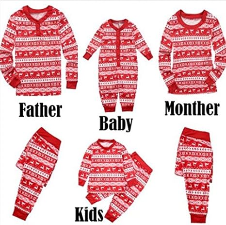 mother and baby christmas pyjamas
