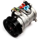 ECCPP A/C Compressor for Honda for Accord 2.4L 2003-2007 | Fast Cooling AC Compressor with Clutch