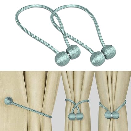 Amazon Com Melodieux Magnetic Curtain Tiebacks Window Holdbacks