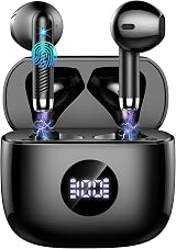 Jxrev Wireless Earbuds Bluetooth 5.4 Headphones ENC Noise Cancelling 40H view 1