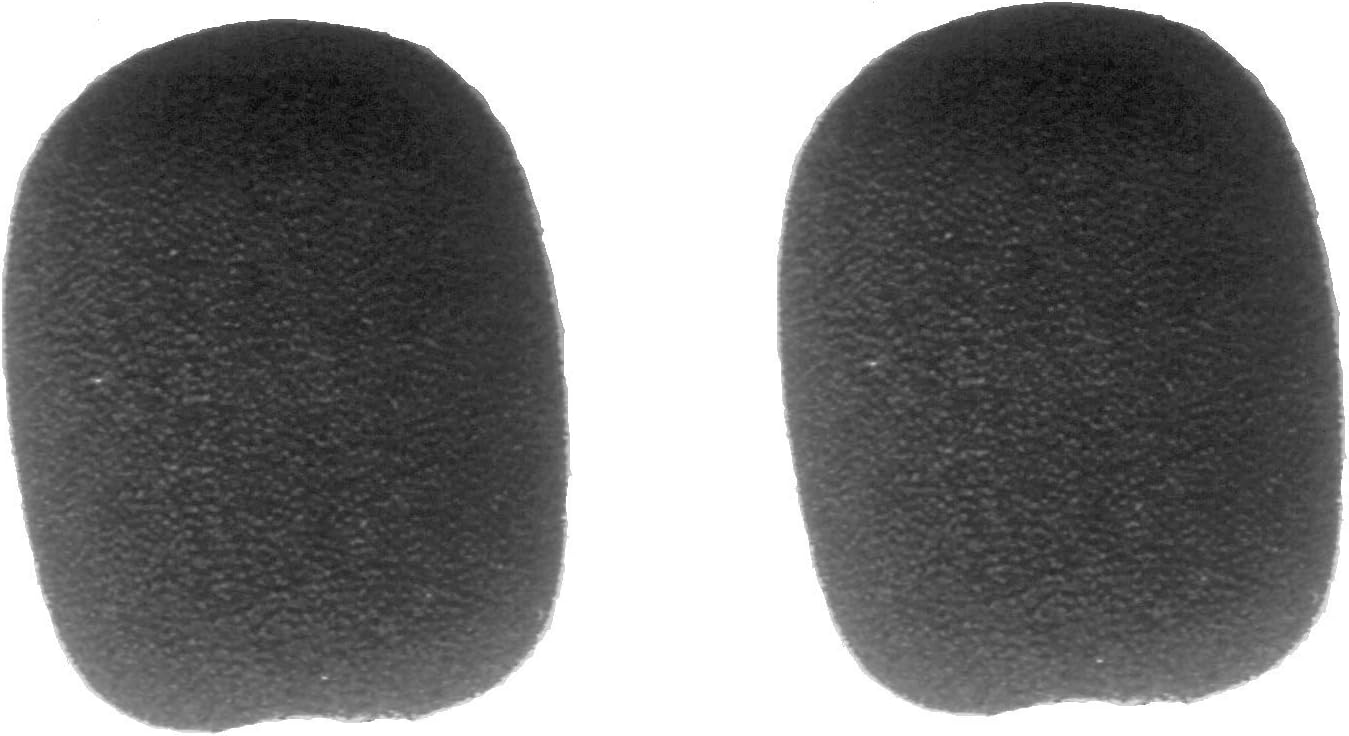 Replacement Aviation Microphone windscreens for Bose, Lightspeed, David Clark, Crystal Mic (Two (2) Pack Standard Model): Home Audio & Theater