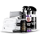 Adam's Advanced Graphene Ceramic Coating (Standard Kit) - 10H Graphene Coating for Auto Detailing, 9+ Years of Car Protection & Patented UV Technology