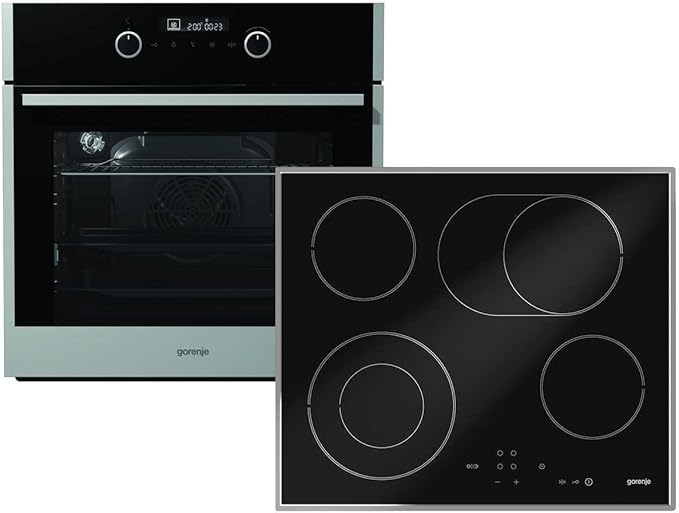 Gorenje Four Bo 647 A20 X G + Set de plaque vitrocéramique ect 620 x