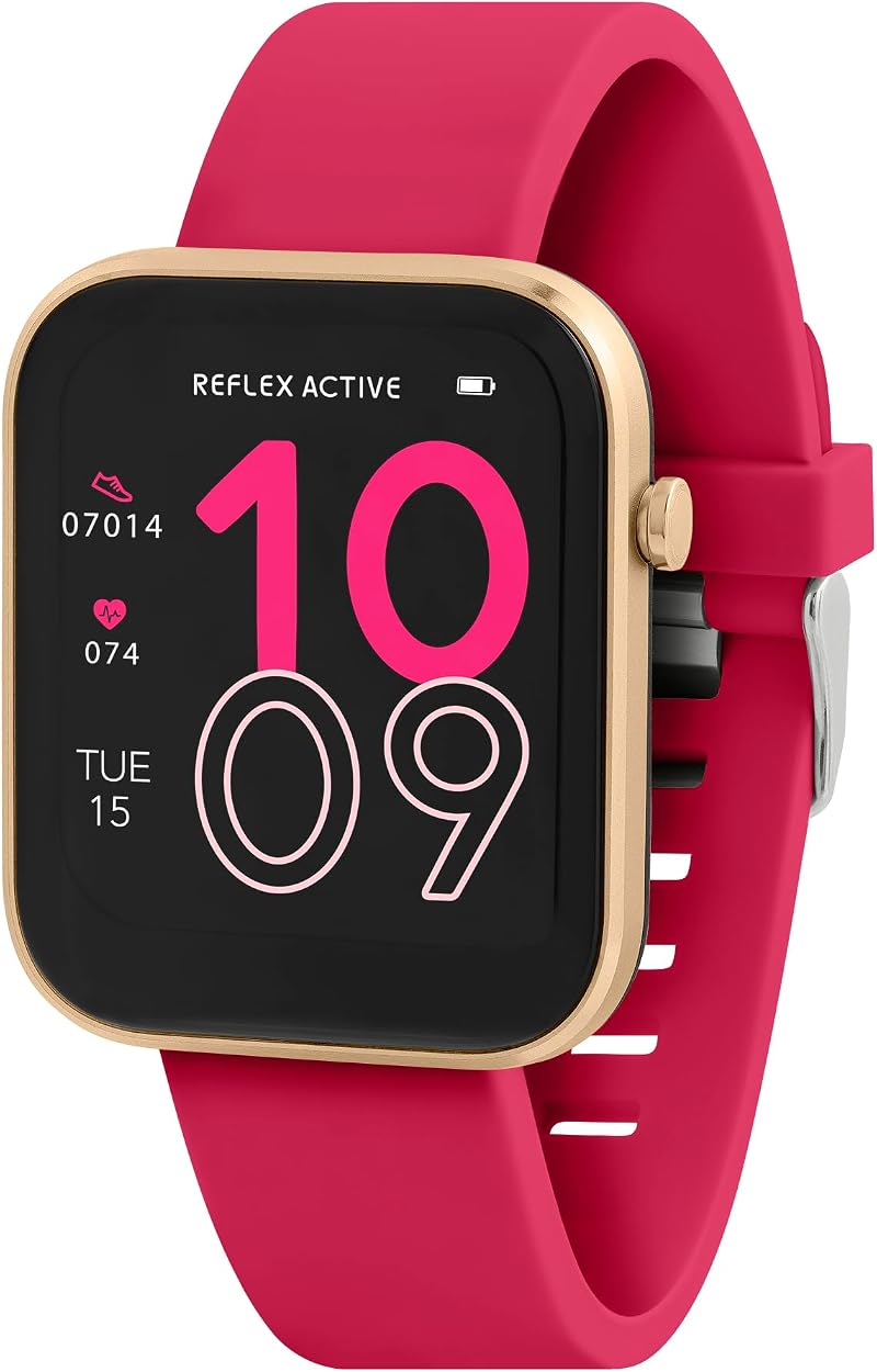 Reflex Active Series 12 Pink Fitness Smart Watch RA12-2152 1.7" Touchscreen