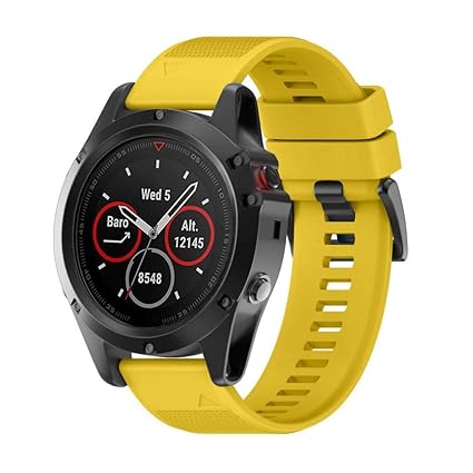 garmin fenix 5 yellow