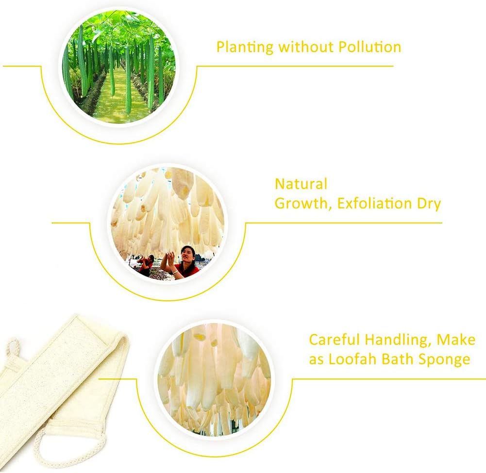 Double Side Scrubbing Strap CHEPL Back Scrubber Soft Deep Clean Body Scrubber Invigorate Your Skin Remove Dead Skin - Image 4