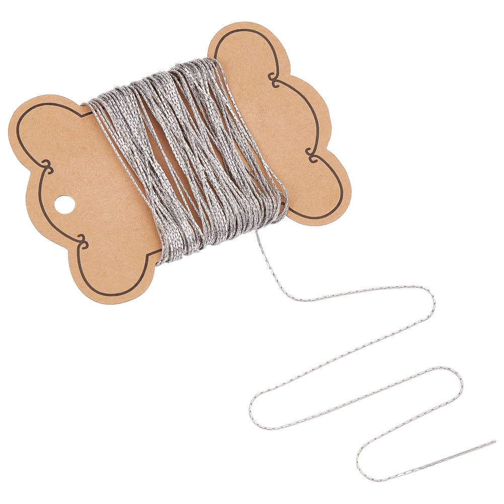 UNICRAFTALE Coreana 10m Stainless Steel Jewelry Making Chain - 0.7mm, DIY Necklace & Bracelet Chain for Women & Men