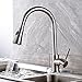 Rozin Single Handle Kitchen Sink Faucet Pull Out Spray Deck Mounted Mixer Tap Brushed Nickel