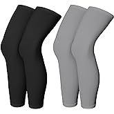 Skylety Compression Leg Sleeve Full Length Leg Sleeves Sports Cycling for Men Women, Running, Basketball