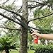 FLORA GUARD Heavy Duty Pruning Saw Comfort Handle with Saw Blade Enclosure - Japanese Style Hand Saw - Perfect for Trimming Trees, Plants, Shrubs, Wood, and More