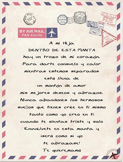 Xcvb Coperta Accogliente Lettera Coperta Per Divano Letto Divano Regali Di Compleanno Lettera Design Coperta Per Mia Figlia Moglie Figlio Fidanzata Caldo Tipo 10 130x150cm Amazon It Casa E Cucina