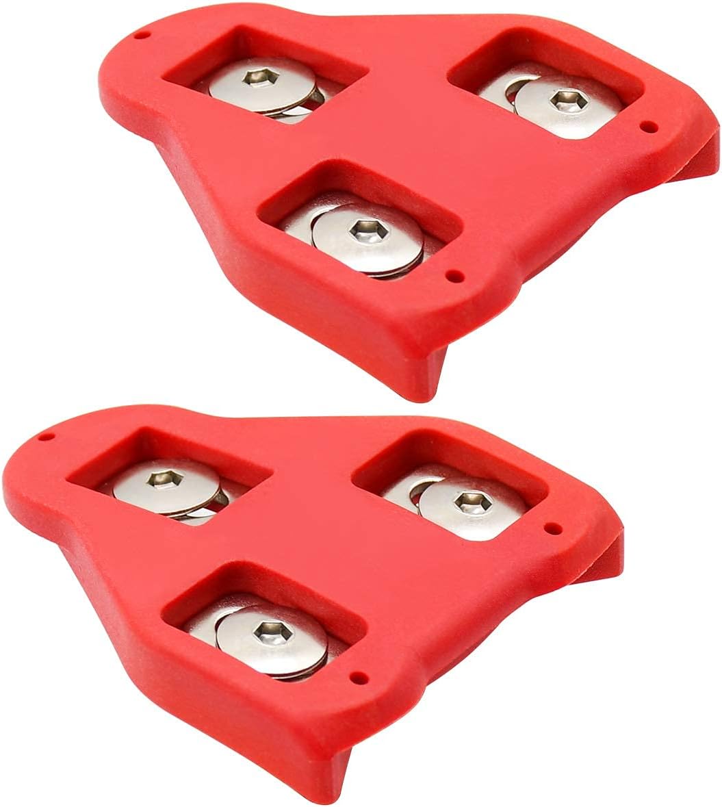 Amazon Com Thinvik Bike Cleats For Peloton Look Delta 9 Degree Float Bike Replacement Cleats Indoor Cycling Road Bike Cleat Set For Women And Men Clipless Spinning And Cycle Shoes