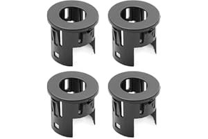 Hoypeyfiy 4 Pcs 5LS52TZZAA Parking Assist Sensor Bezels, Front Rear Parking Aid Assist Sensor Replacement for Dodge 1500 2014