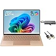 Microsoft Surface Laptop 7 Copilot+ PC, 13.8" HDR Touchscreen, 12-Core Qualcomm Snapdragon X Elite, Qualcomm Adreno GPU, 16GB RAM, 1TB SSD, WiFi 7, Backlit KB, 11-in-1 Hub, HDMI Cable, Win 11, Dune