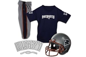 Franklin Sports NFL Youth Football Uniform Set for Boys & Girls - Includes Helmet, Jersey & Pants with Chinstrap + Numbers