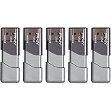PNY 32GB Turbo Attaché 3 USB 3.0 Flash Drive, 5-Pack (P-FD32GX5TBOP-MP)