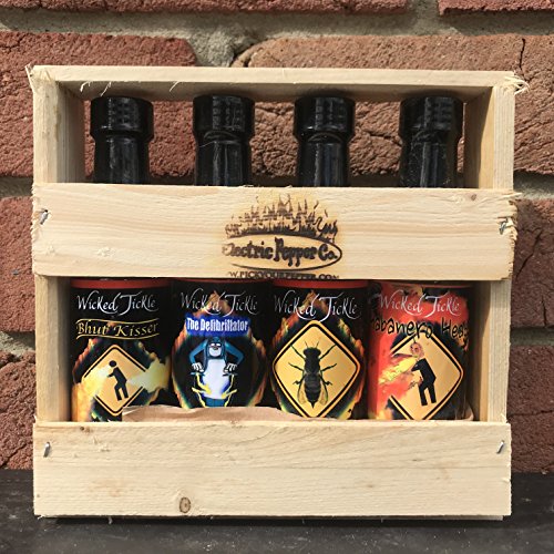 Hot Sauce Gift Set Ghost Pepper Habanero Gift Box 4 Pack +7 free Ghost