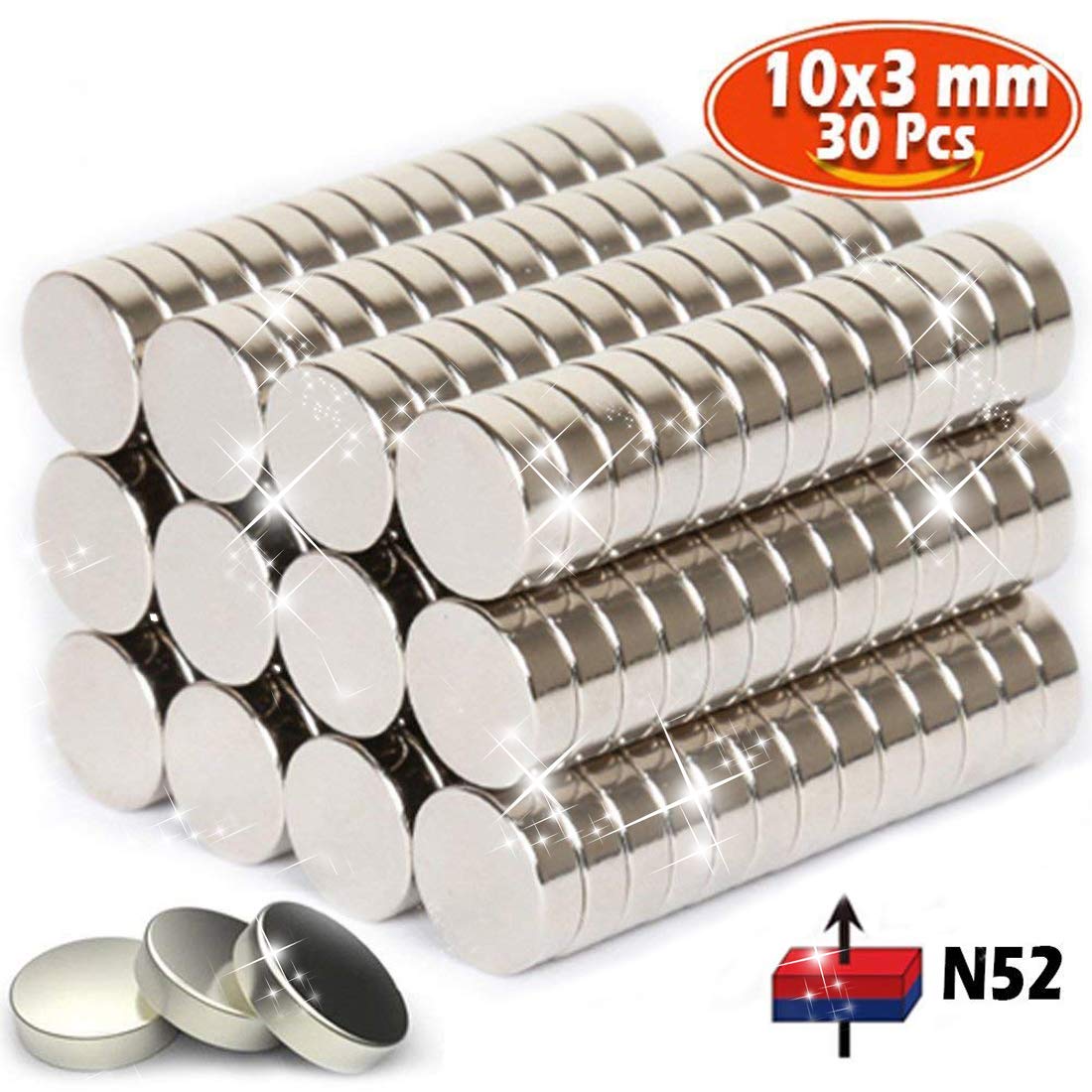 Magneter Buy HPLQM Strong heavy duty Neodymium magnets for refrigerator, Fridge ...