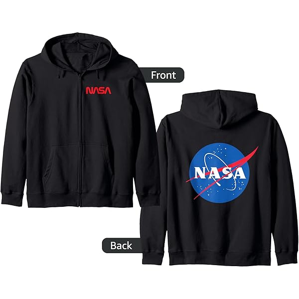 Sudadera Nasa Mujer Sudadera Con Capucha Con Logotipo De La NASA