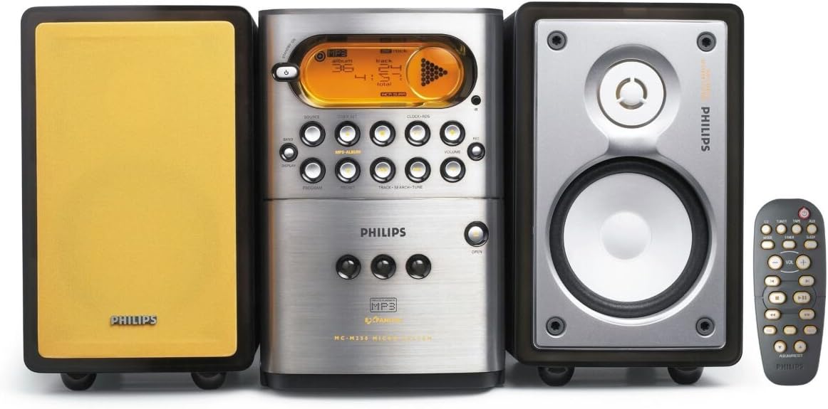 Chaîne Hi-fi Philips MCM2300/12 Avec Radio AM/FM, Lecteur CD, USB Et AUX - Occasion