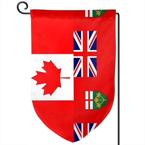 Ontario Flag Canada Flag Garden Flag Banner Yard Flags Decorative