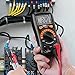 Digital Multimeter Auto-ranging with NVC, Test Amp Voltage Ohm Diode Continuity Frequency with Backlight LCD, Test Leads and Screwdriver - Tacklife DM02A
