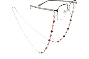 shionreiy Stylish Women's Glasses Chain - Eyeglass & Sunglasses Chains Holder for Around Neck, Eyewear Retainer Strap