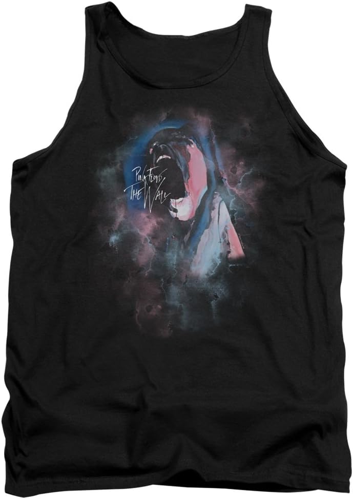 Pink Floyd Face Paint Mens Adult Tank Top Shirt Md Black