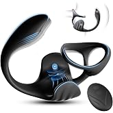 10 Modes Remote Prostate Device for Men Device for Men Beginner Viboating Toys Interesting Couple Adult Tools Sunglasses HNi2CuR4，Black