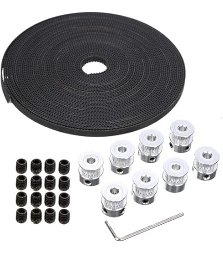 20 Teeth 8mm Bore Aluminum Alloy Timing Pulley, Suitable For - View #8