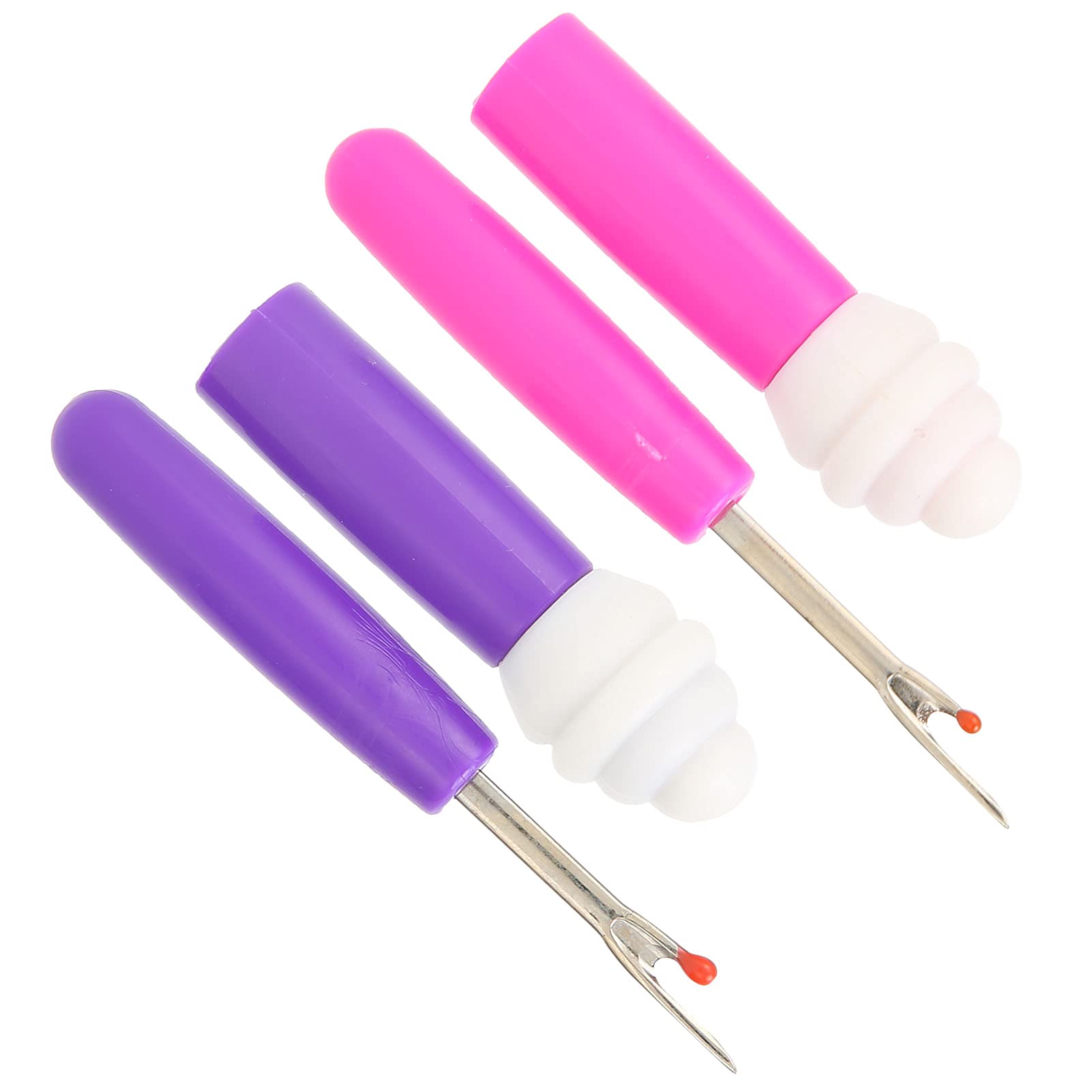KUIDAMOS Seam Rippers for Sewing, Safe 2 Pcs Convenient Seam Ripper Tools with Ergonomic Handle for Sewing