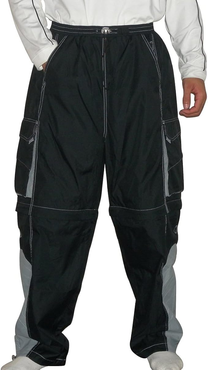Mens Dye Paintball Pants With Detachable Leg Bottoms (Size